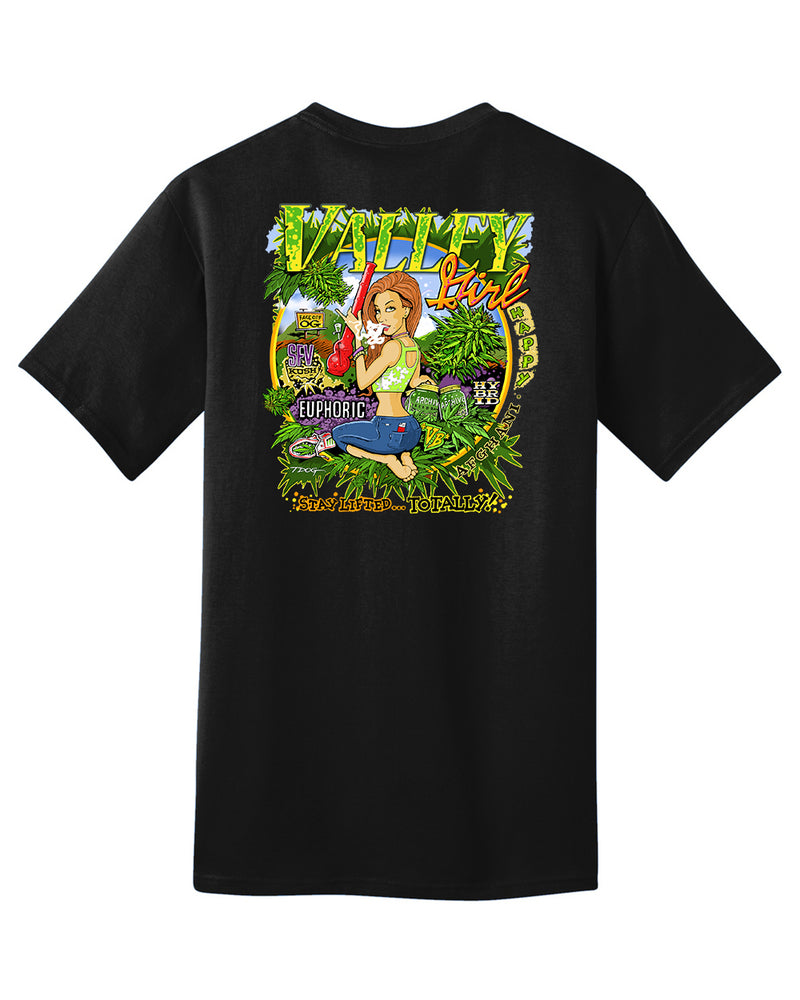 Valley Girl T-Shirt (Black)